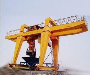 5t、10t雙梁抓斗門式起重機